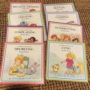 1988 Help Me Be Good Series Children’s Book by Joy Berry Set of 23